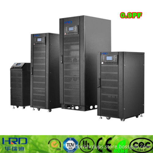 High frequency three phase 10-120Kva online ups power supply system